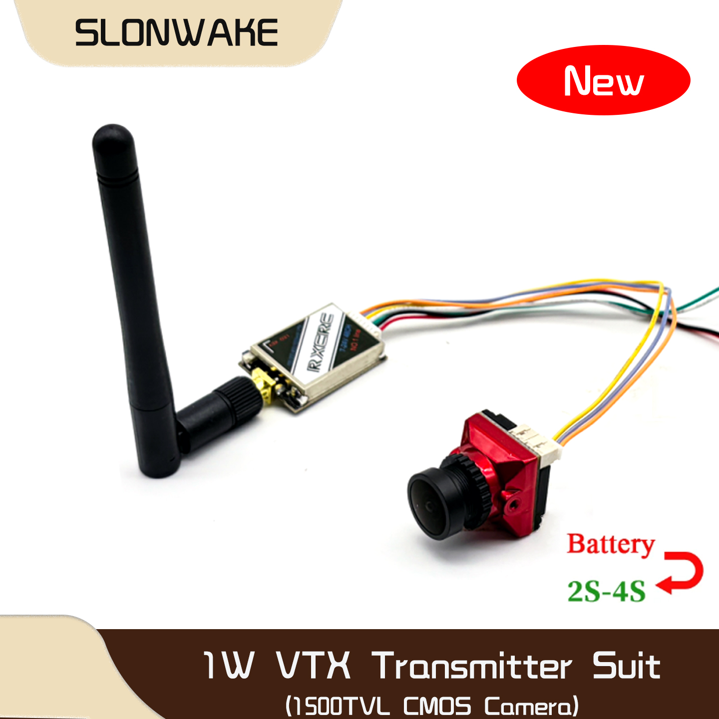 Drone Rc Remote - SLONWAKE 5.8G 48CH 1W VTX 100/200/400/1000mW
