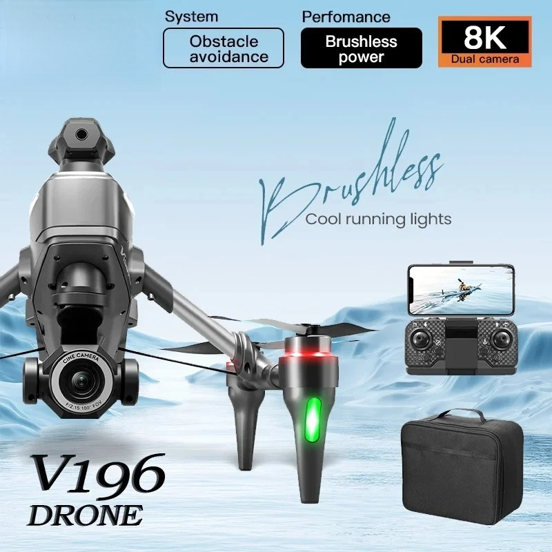 Drone V196 Rc - Original V196 Drone 8K Professional 4K