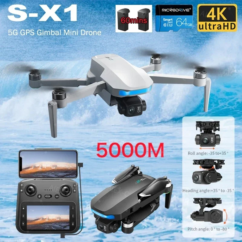 S-X1 Mini Drone 8K Professiona - Drone X1 Rc recension och pris