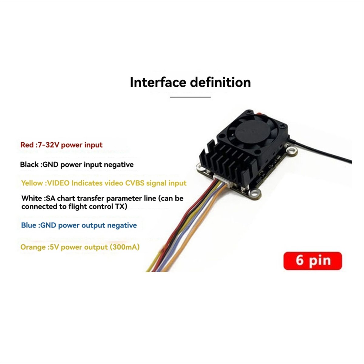 5.8G 2W VTX 2000mW FPV Video T - Rc Transmitter recension och pris