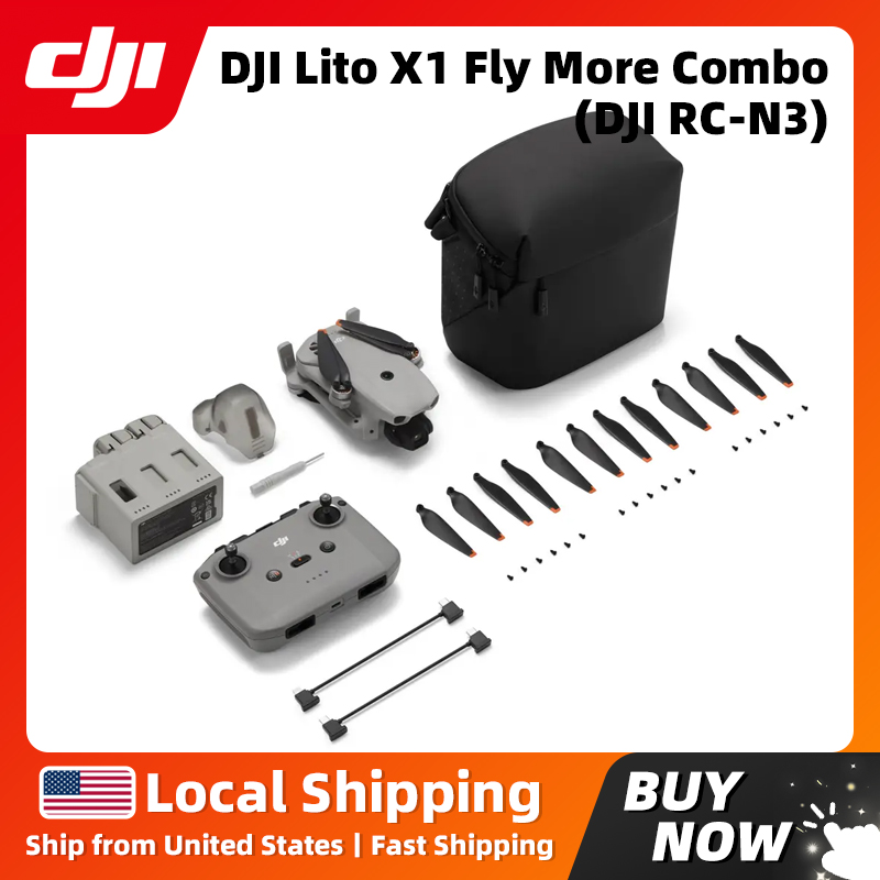DJI Lito X1 Fly More Combo (DJ - Drone X1 Rc recension och pris
