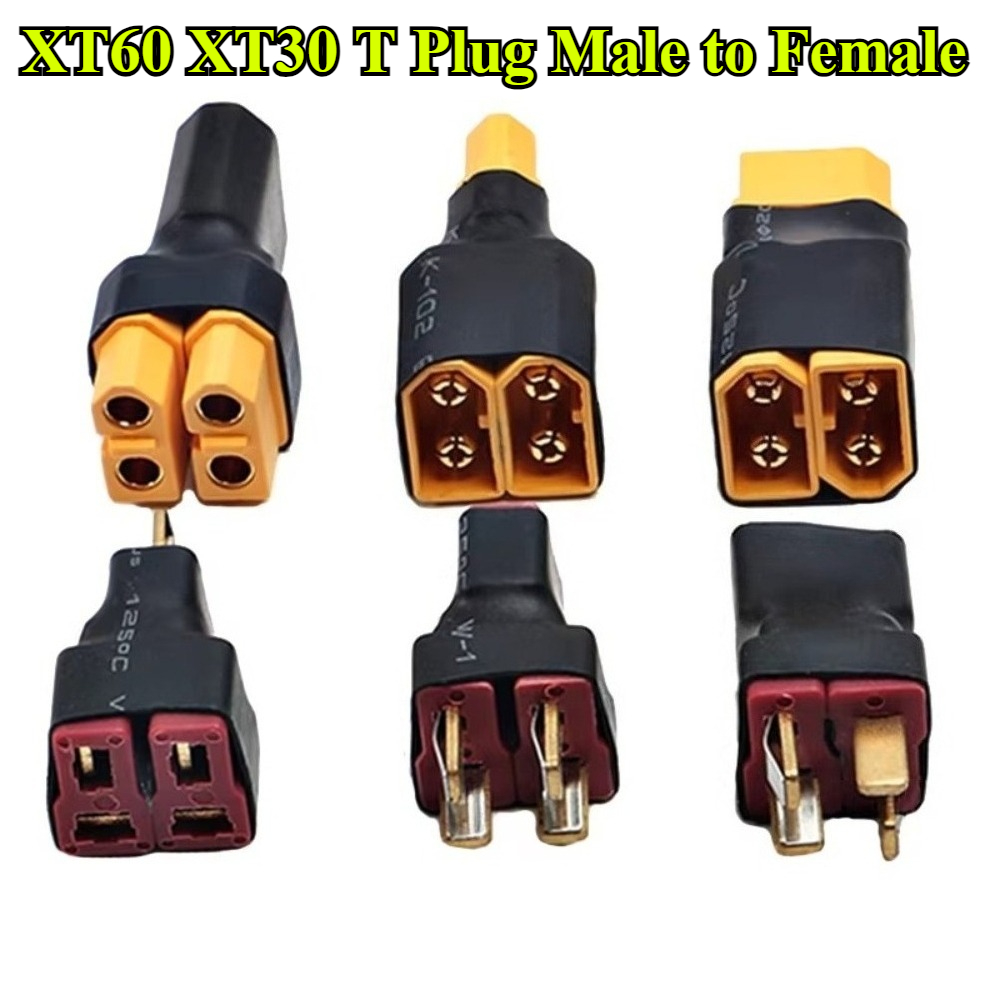 2Pcs XT60 XT30 T Plug Parallel - Drone Rc Not Connected recension och pris
