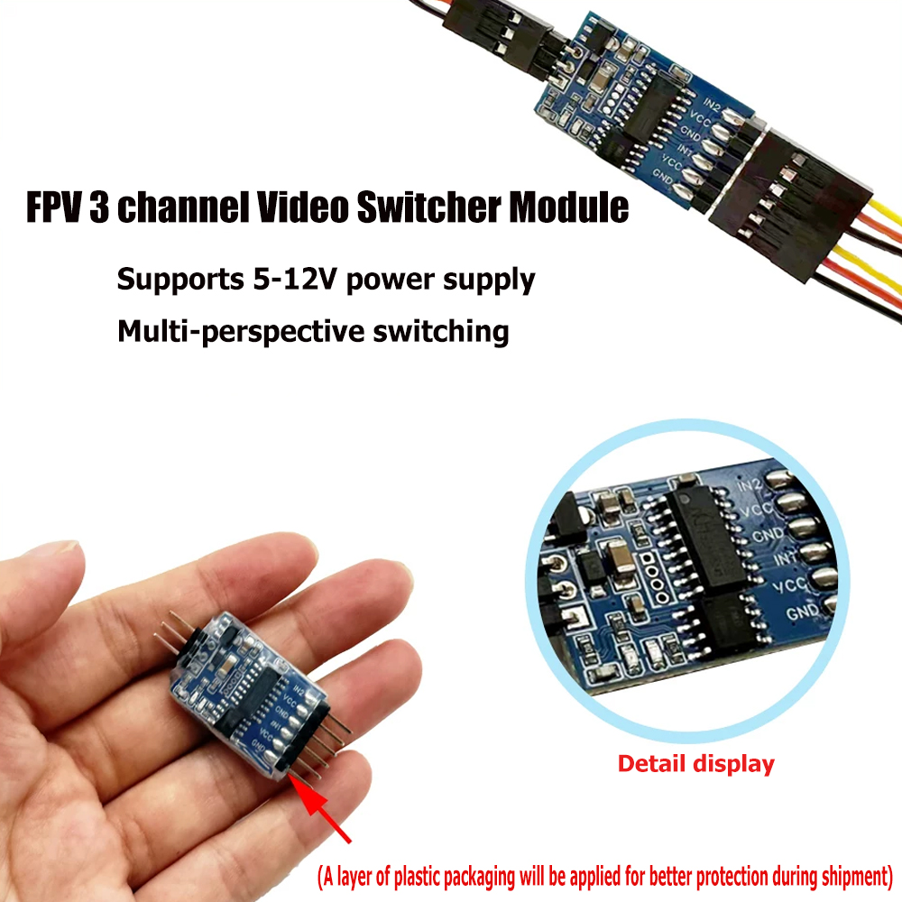 5.8G 3 Channel Video Switcher  - Drone Rc Remote recension och pris