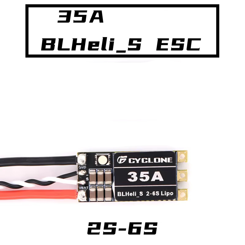 Cyclone 35A BLHeli_S ESC - Hig - Drone Rc Remote recension och pris