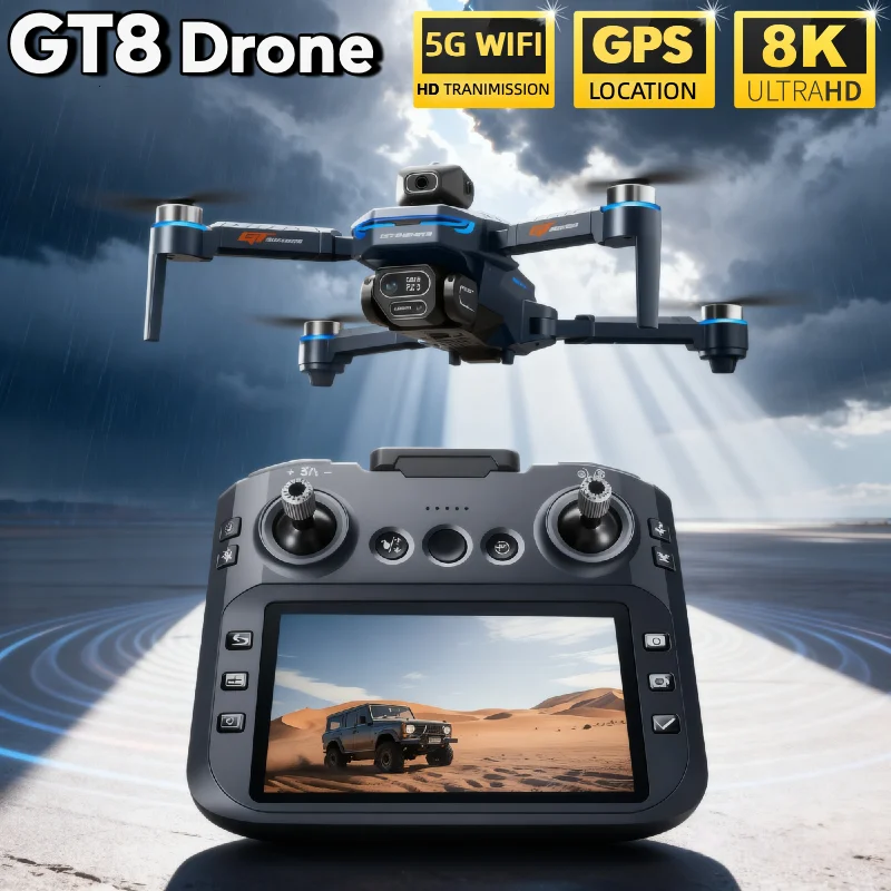 HOT For LSRC GT8 Drone 4K Prof - Drone Gt8 Rc recension och pris
