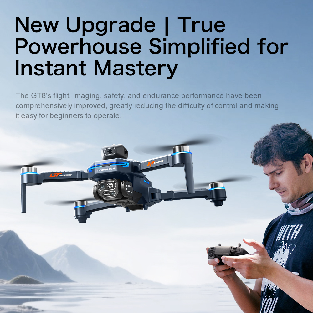 Original GT8 Drone 8K Professi - Drone Gt8 Rc recension och pris