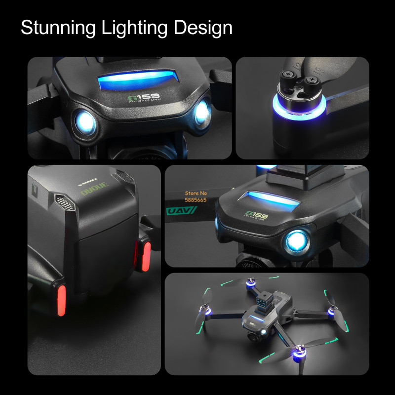 8K Dual Camera 5G WIFI FPV Rem - Drone Kf Rc recension och pris