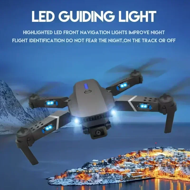 New E88 Pro Wifi Fpv Drone Wit - Drone Rc Not Connected recension och pris