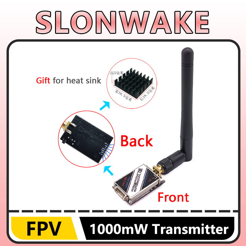 SLONWAKE  5.8G 48CH 1W VTX 100 - Drone Rc Remote recension och pris