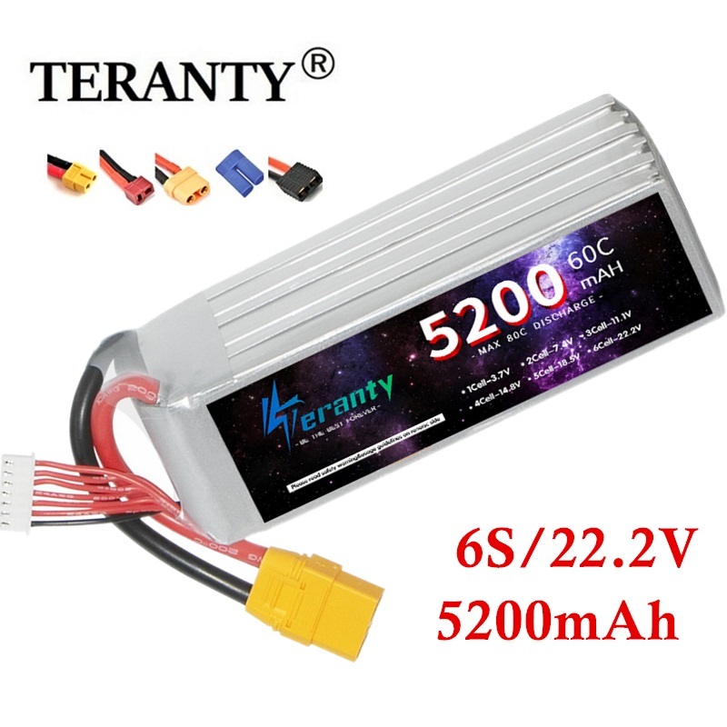 TERANTY 6S 5200mAh Lipo Batter - Rc Drift Car Kit recension och pris