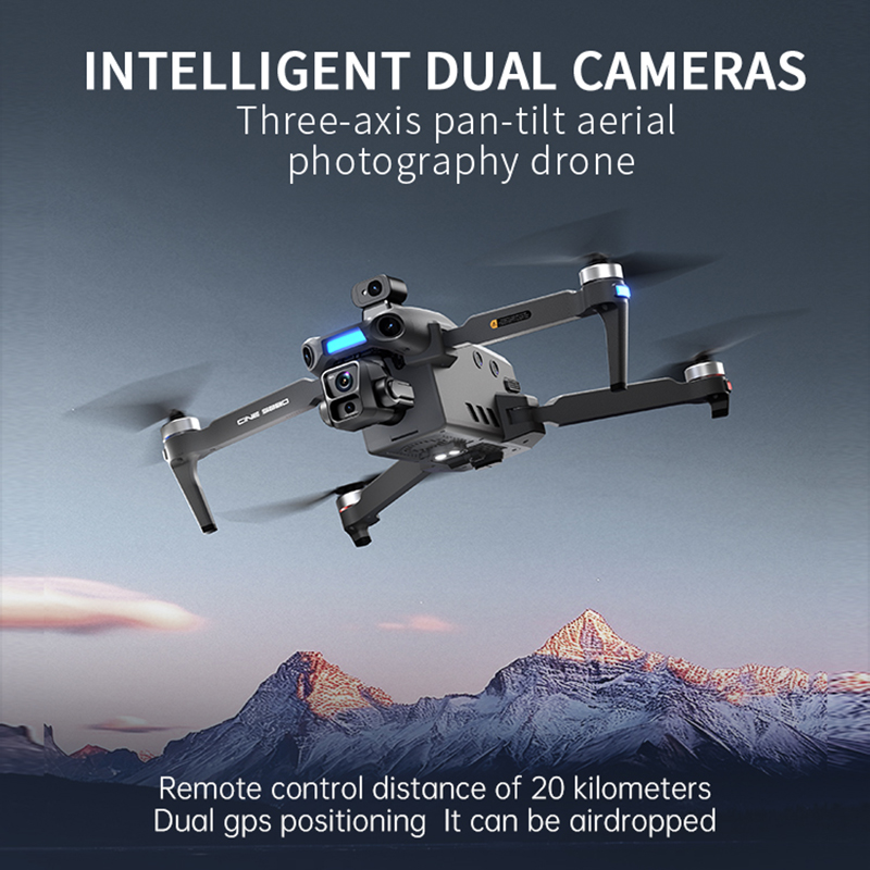 2026 New 8K Dual Camera Drone  - Gps Module Drone recension och pris