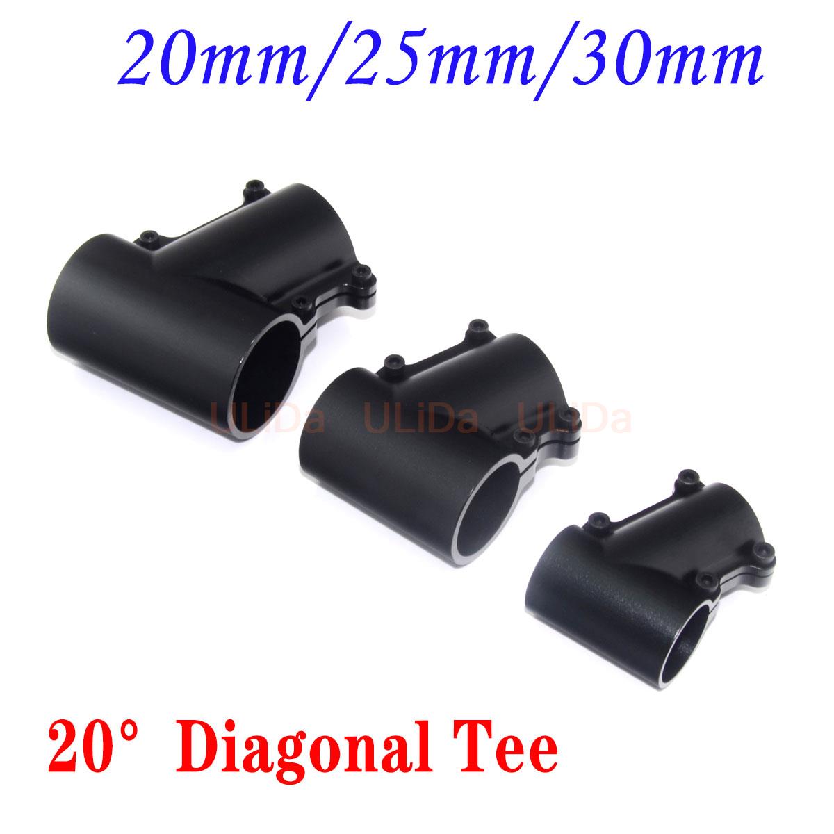 20 25 30mm Tripod Oblique Tee  - Drone Rc Not Connected recension och pris