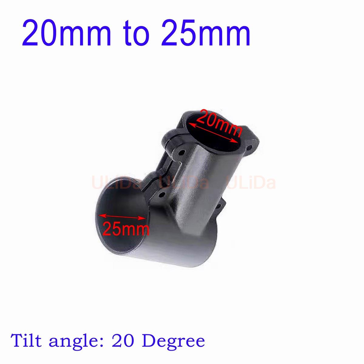 20 25 30mm Tripod Oblique Tee  - Drone Rc Not Connected recension och pris
