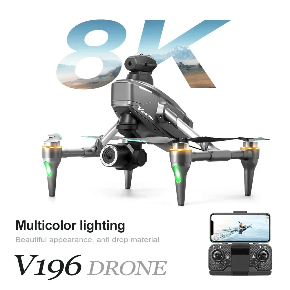 V196 Pro 8K HD Dual Camera Dro - Drone V196 Rc recension och pris