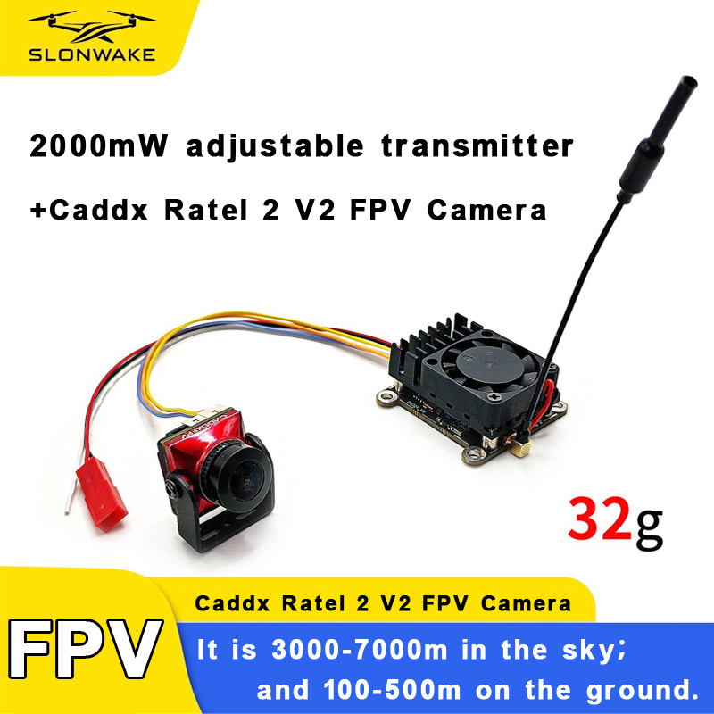 Long Range 5.8Ghz 2W FPV Wirel - Rc Transmitter recension och pris