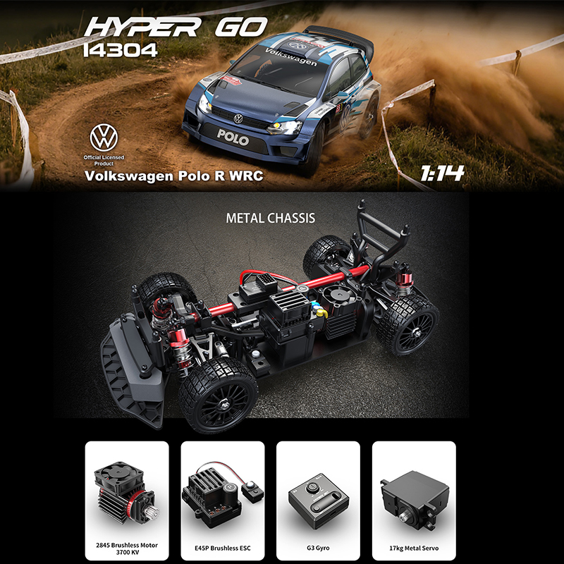 MJX HYPER GO 14304 14303 1/14  - Rc Drift Car Kit recension och pris