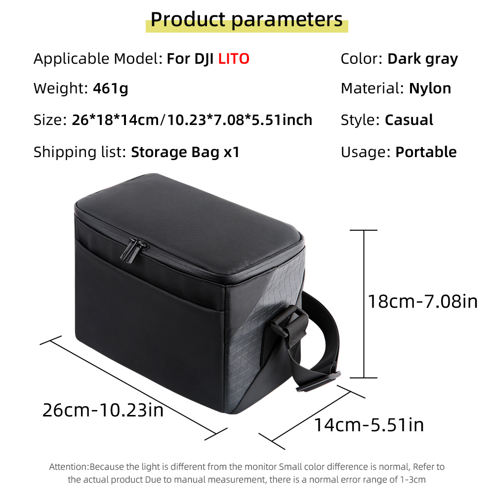 Carrying Case for DJI Lito X1  - Drone X1 Rc recension och pris