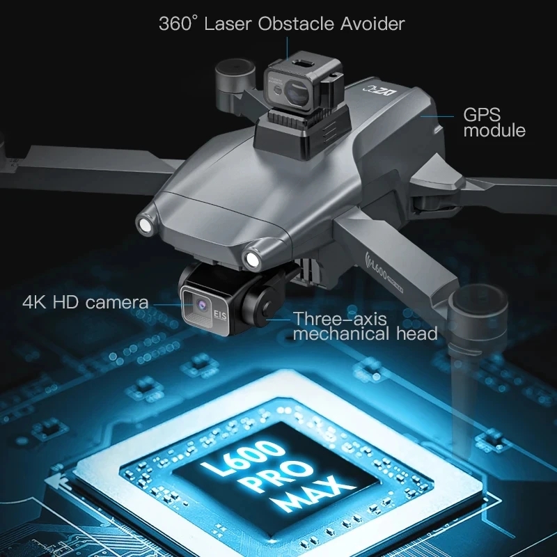L600 PRO MAX GPS Drone Profess - Gps Module Drone recension och pris