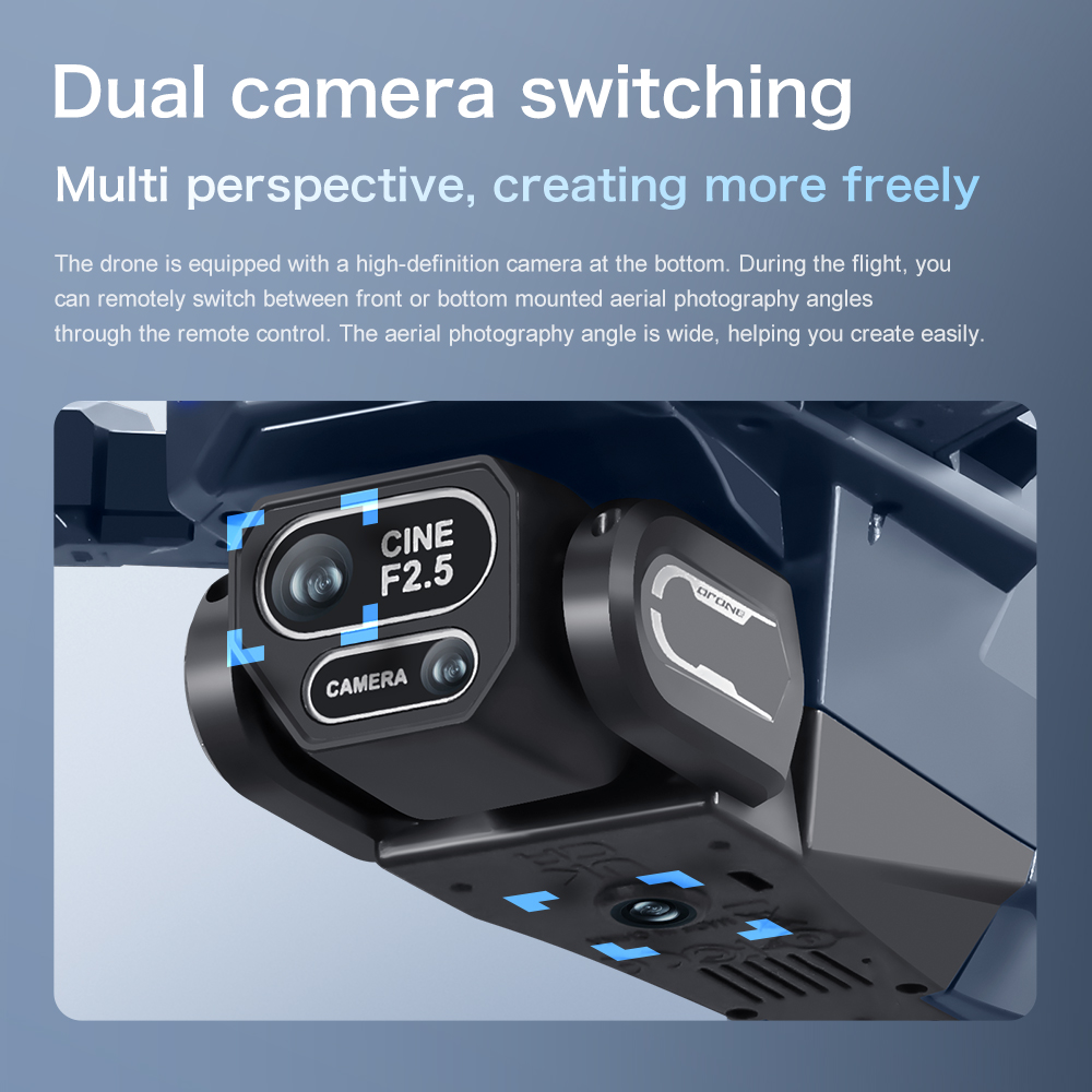 Original GT8 drone 8K HD dual  - Drone Gt8 Rc recension och pris