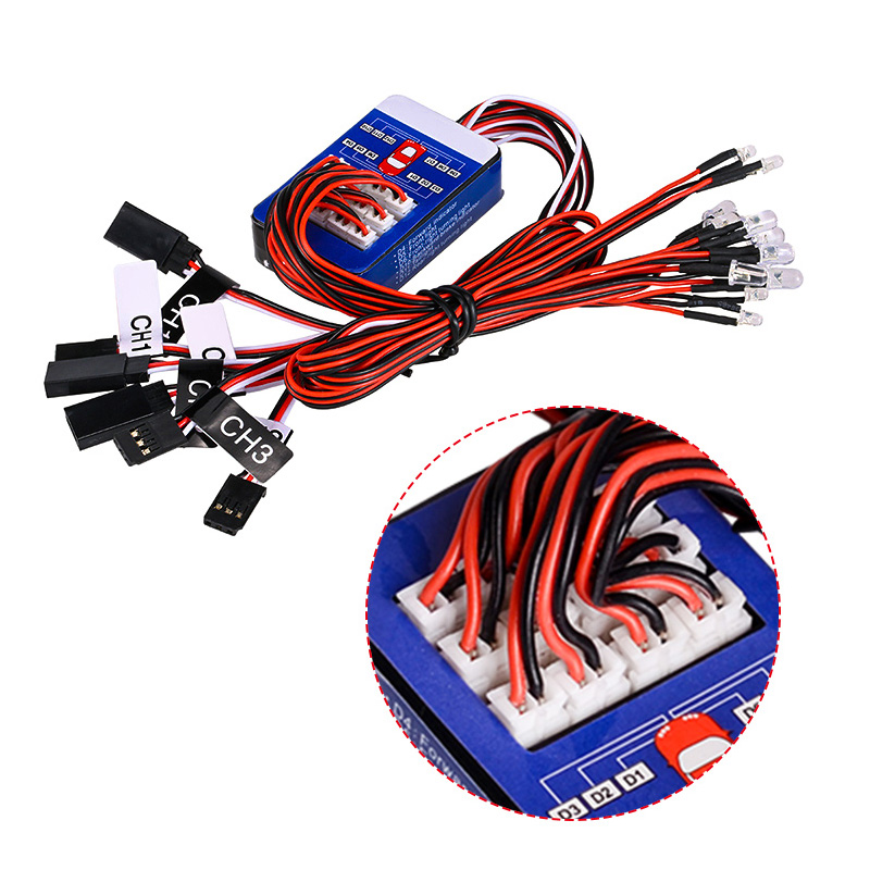 Rc 12 LED Lighting System Kit  - Rc Drift Car Kit recension och pris