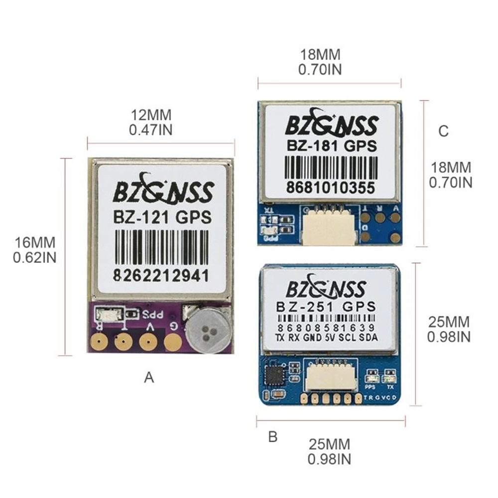 BZ-181 GPS Module Dual Protoco - Gps Module Drone recension och pris