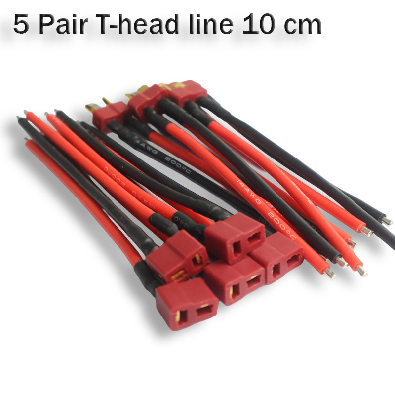 T Plug M/F Connector Plug with - Drone Rc Not Connected recension och pris