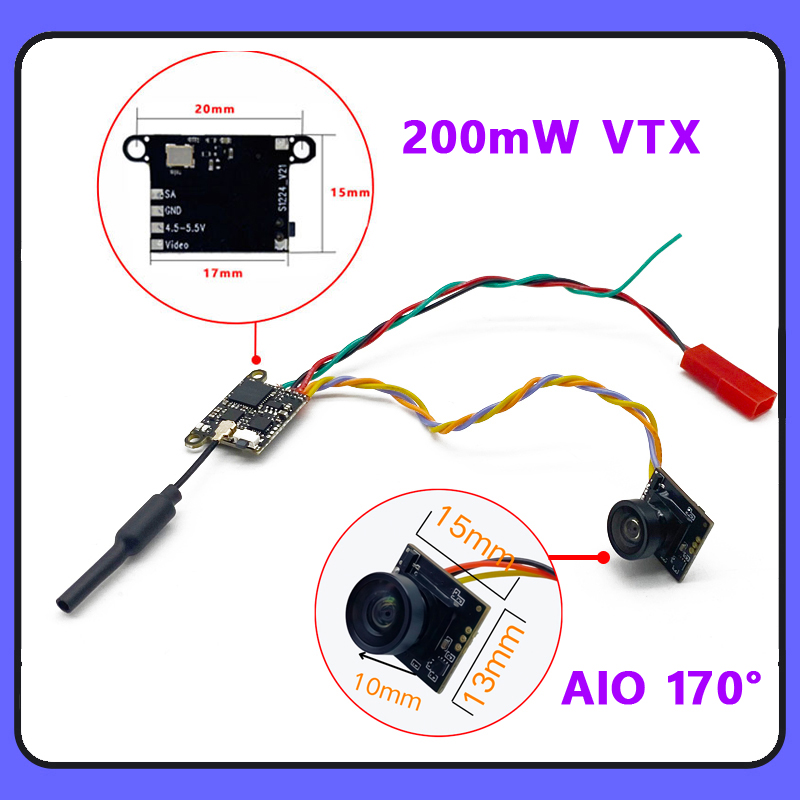 SLONWAKE 5.8G 1200TVL FPV Came - Drone Rc Remote recension och pris