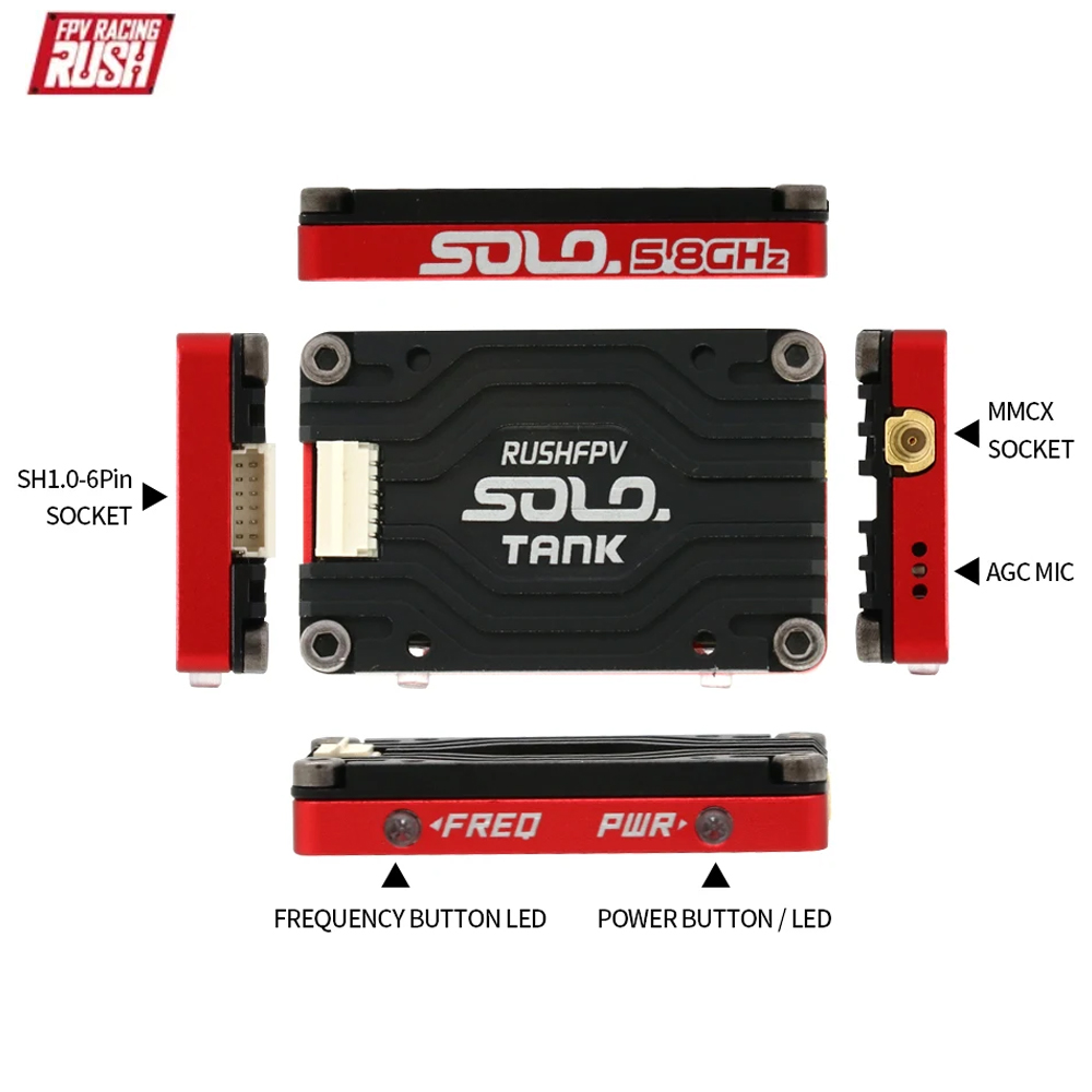 RUSHFPV Tank Solo VTX 5.8GHz 1 - Rc Transmitter recension och pris