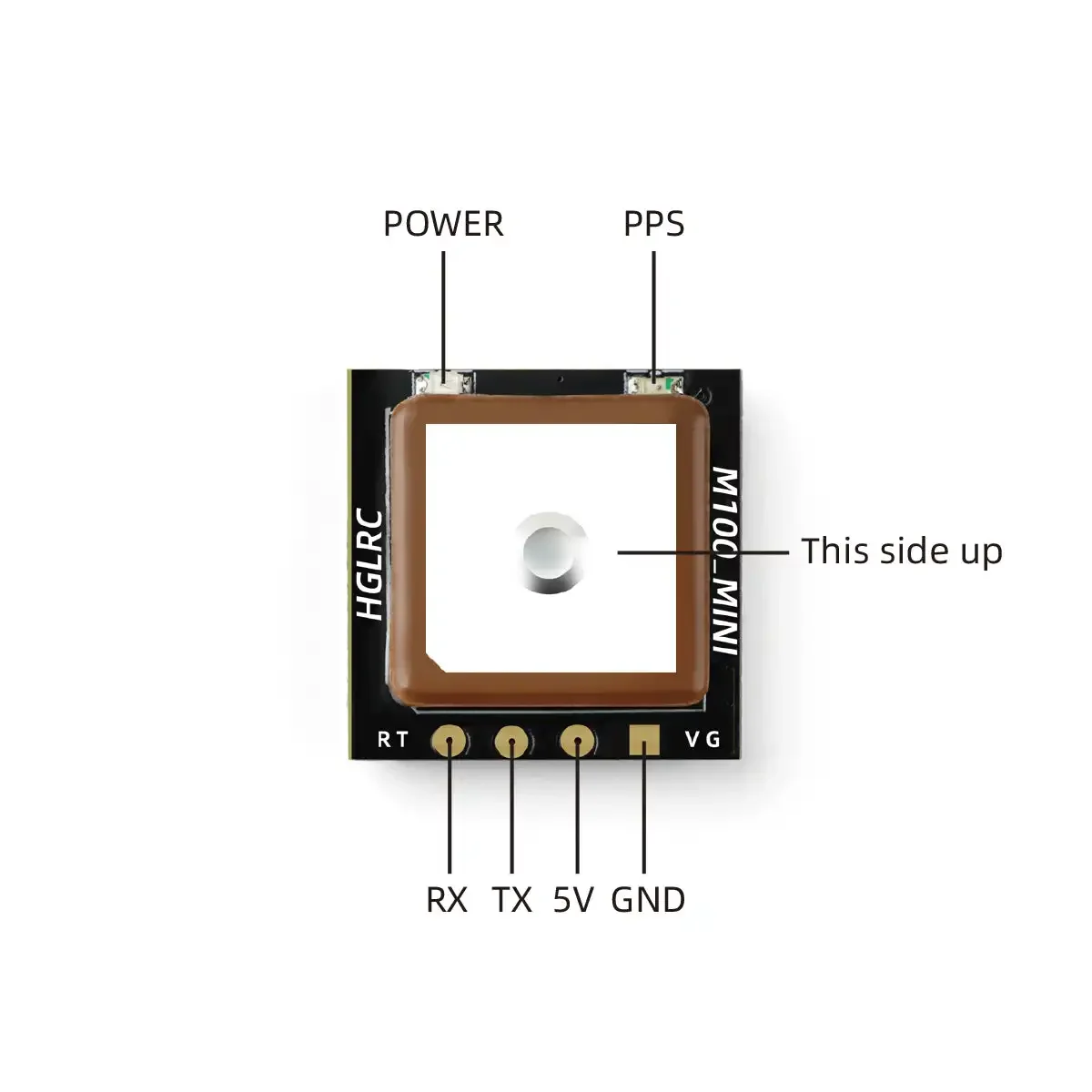 HGLRC M100 MINI GPS Module M10 - Gps Module Drone recension och pris