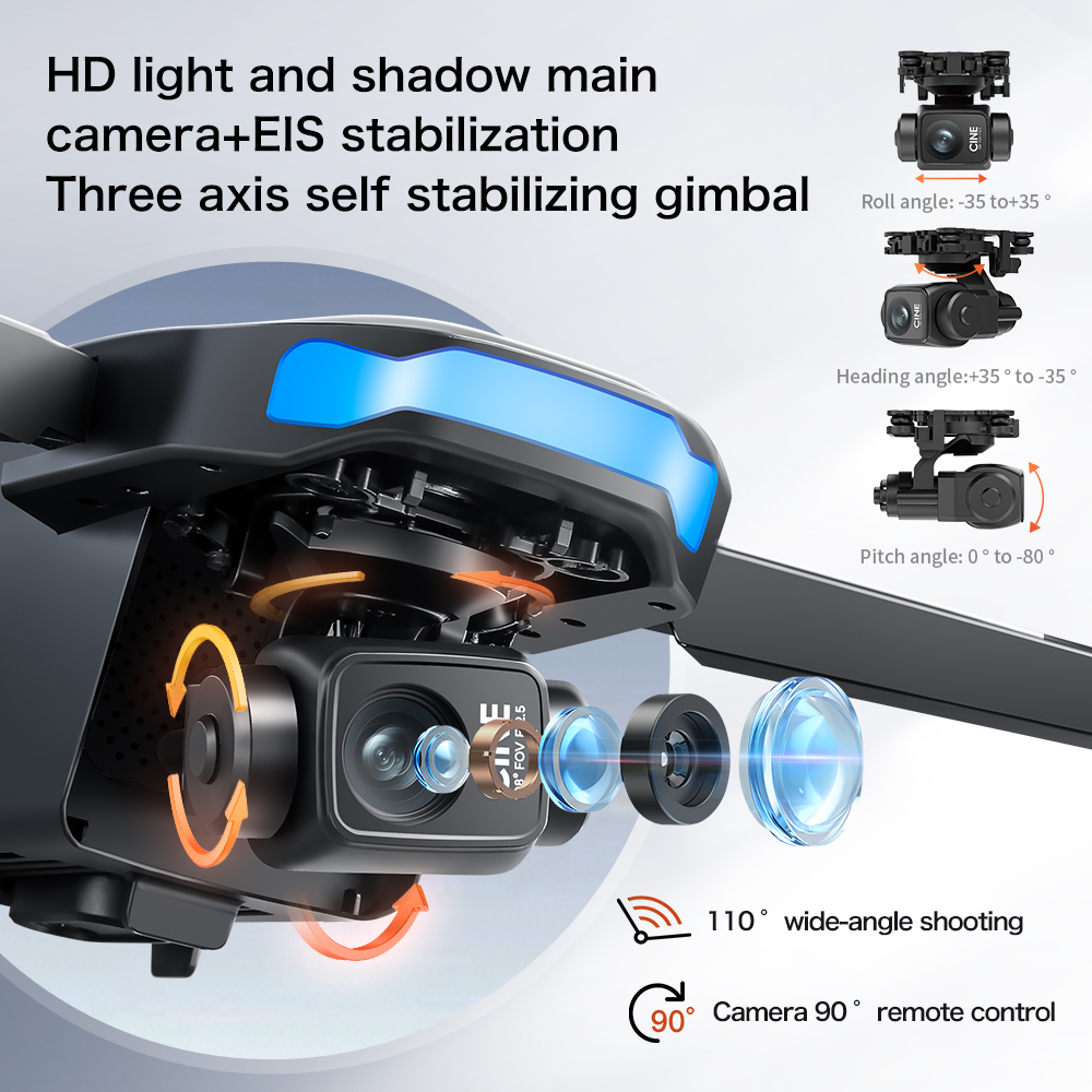 New S-X1 MAX Drone GPS 8K Prof - Gps Module Drone recension och pris