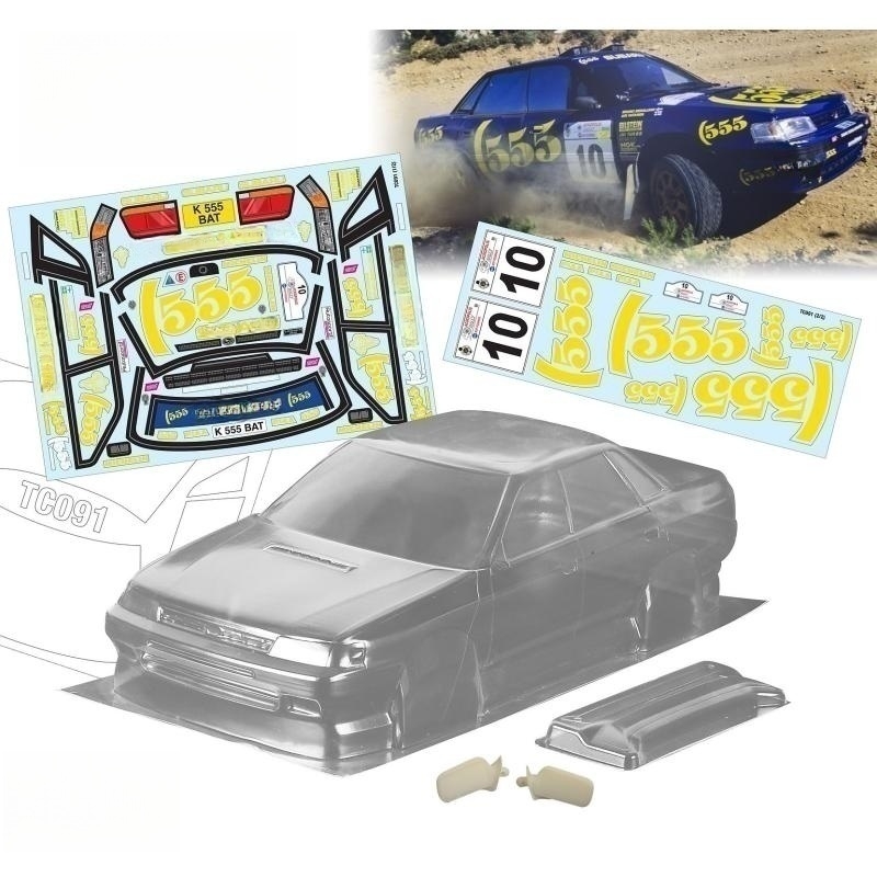 TeamC Bodies 1/10 Legacy Rally - Rc Drift Car Kit recension och pris