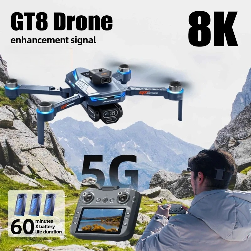 Original GT8 Drone 8K Professi - Drone Gt8 Rc recension och pris